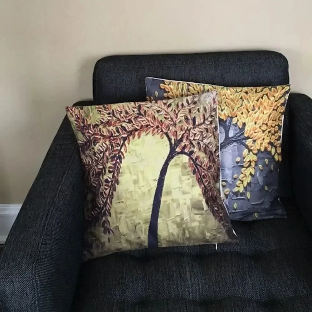 Floral 3D decorative pillow case,new,in package